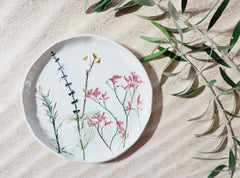Handmade Israeli Plate