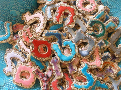 Ceramic Hebrew letters - Ceramics By Orly
 - 4