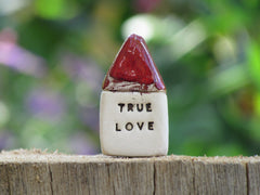 True love miniature house - Ceramics By Orly
 - 2