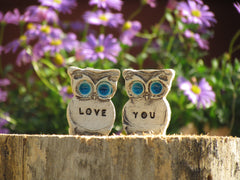 Love you owls - Ceramics By Orly
 - 2