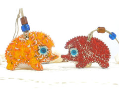 Ceramic ornament decoration OOAK Hedgehog ornament in a color of your choice - Ceramics By Orly
 - 5