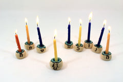 Ceramic Hanukkah Menorah
