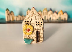 miniature ceramic house