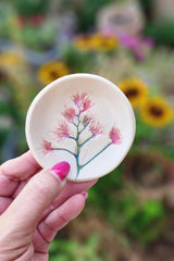 ceramic bowl with flowers from Israel