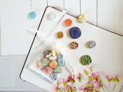 colorful cabochons