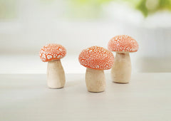 miniature mushrooms