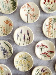 botanical ceramic art