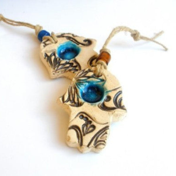 Ceramic Hamsa decoration