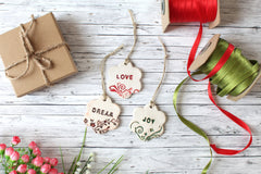 ceramic Christmas ornaments