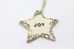 Joy ornament