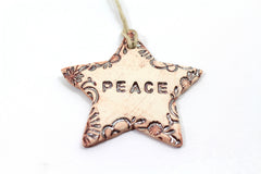 Peace ornament