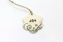 Joy ornament