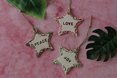 Star ornaments for Christmas