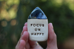 focus on happy