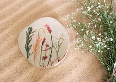 decorative ceramics botanical style