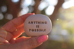 Motivational gift Ceramic pebbles