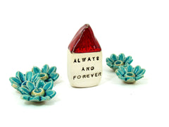 Always ans forever miniature house - Ceramics By Orly
 - 1