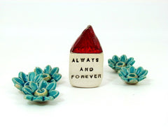 Always ans forever miniature house - Ceramics By Orly
 - 3