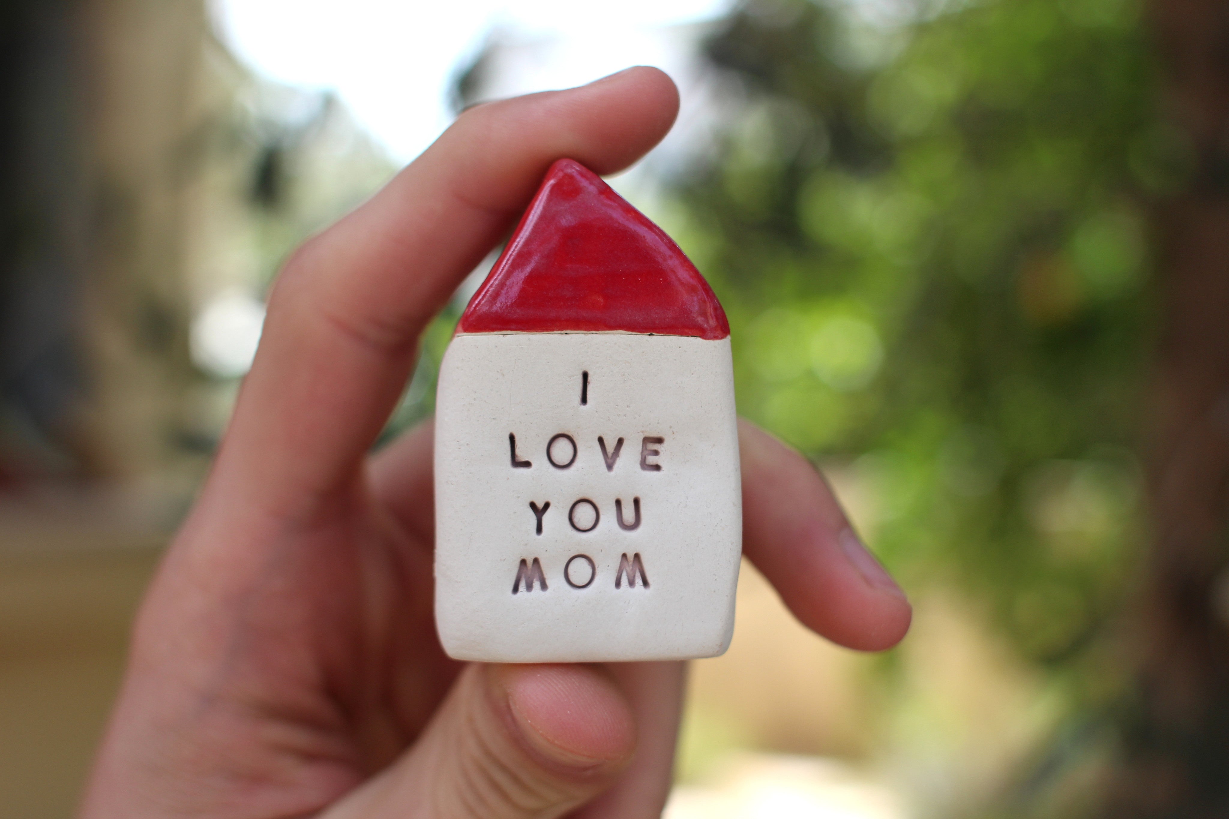 Mother's day gifts I love you mom Gift for mom – Ceramics By Orly