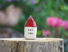 Pop the question – Say Yes Message haouse - Ceramics By Orly
 - 1