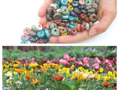 Colorful ceramic beads - Ceramics By Orly
 - 1