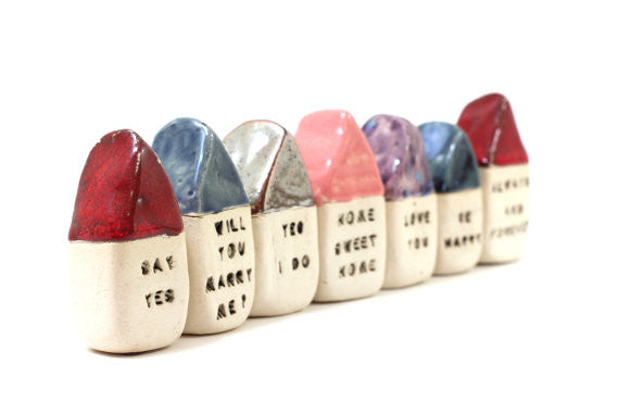 Miniature house Personalized gifts House decor Ceramic house Birthday gift Cottage decor Cottage chic