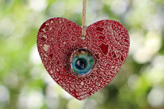 Decorate your Christmas tree with a beautiful handmade ceramic heart ornament, Wedding reception - Ceramics By Orly
 - 4