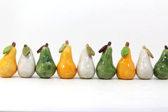 Ceramic pears, Home decor, Shabby chic, Ceramic fruit, Table centerpiece, Spring decor - Ceramics By Orly
 - 2
