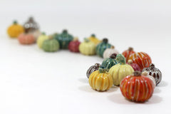 Miniature Ceramic pumpkin (set of 3) in a color of your choice Holiday decoration Ceramic miniatures - Ceramics By Orly
 - 5