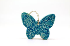 Butterfly ornament Room decor Holidays decor Wall hanging - Ceramics By Orly
 - 5