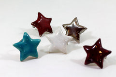 Star ring Ceramic jewelry Ceramic ring White ring Statement ring Cocktail ring White star - Ceramics By Orly
 - 4