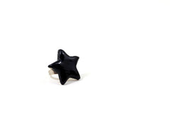 Star ring Ceramic jewelry Ceramic ring Black ring Black star - Ceramics By Orly
 - 4