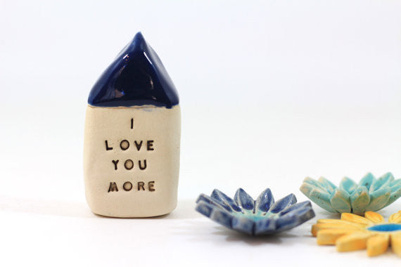 I love you more Anniversary gift Personalized gift One year anniversary Anniversary gifts for him Anniversary gift for her