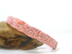 Ceramic jewelry Romantic and stylish rose pink ceramic bracelet - Ceramics By Orly
 - 4