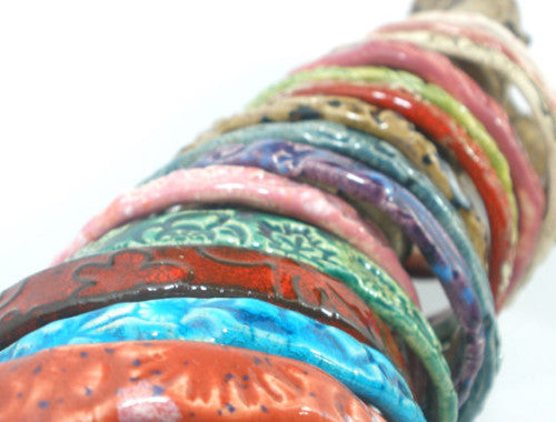 Ceramic bangles hotsell